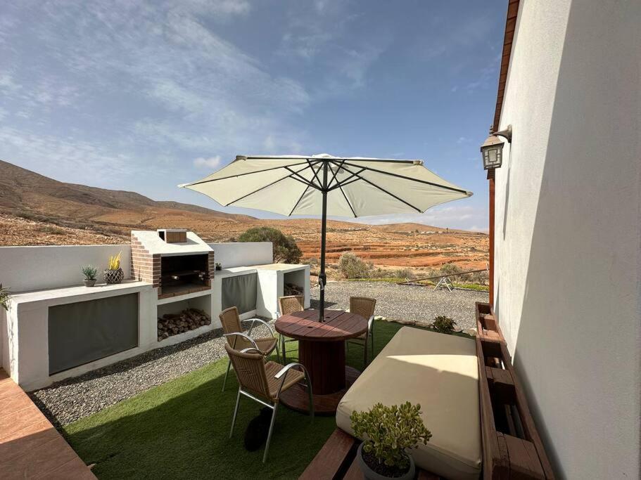 Private Villa With Pool In The Mountains Pájara Dış mekan fotoğraf