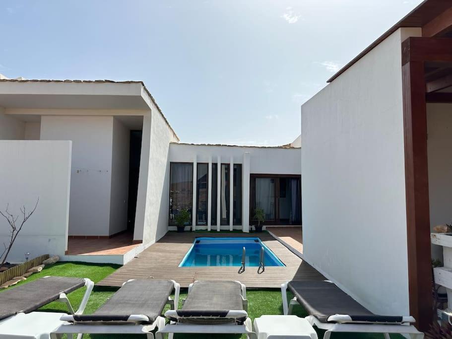 Private Villa With Pool In The Mountains Pájara Dış mekan fotoğraf