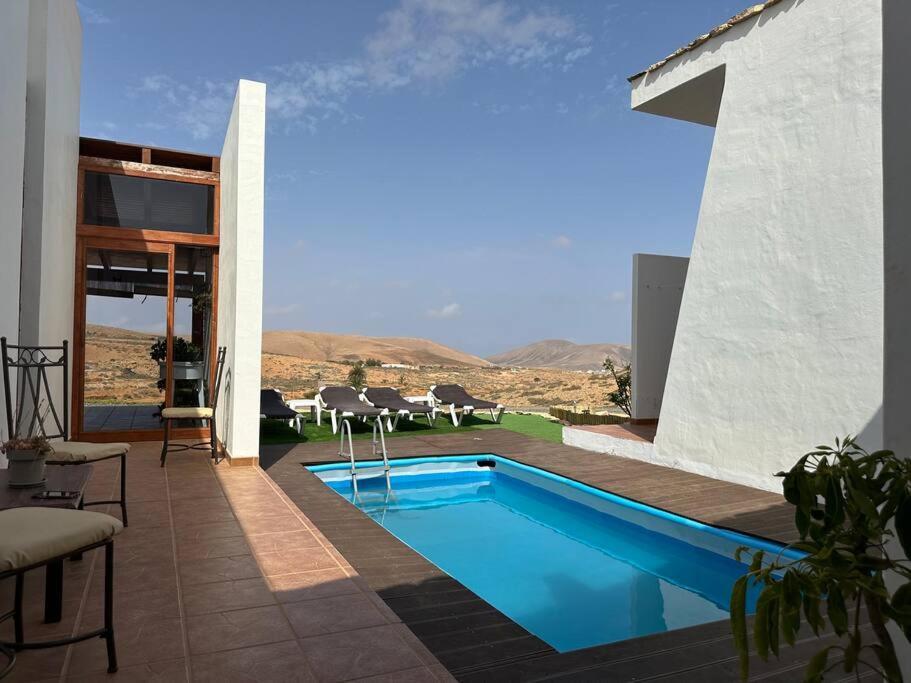 Private Villa With Pool In The Mountains Pájara Dış mekan fotoğraf